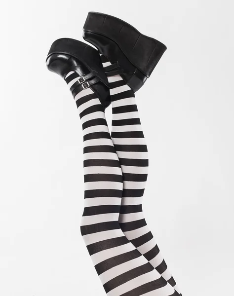 Közelkép a lábát egy nő — Stock Fotó