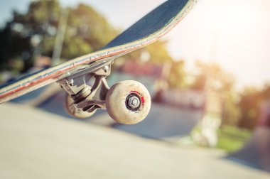 Kaykay skatepark Close-Up