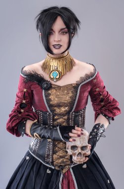 Karanlık Gotik kadın