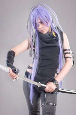 Bayan fantezi savaşçı