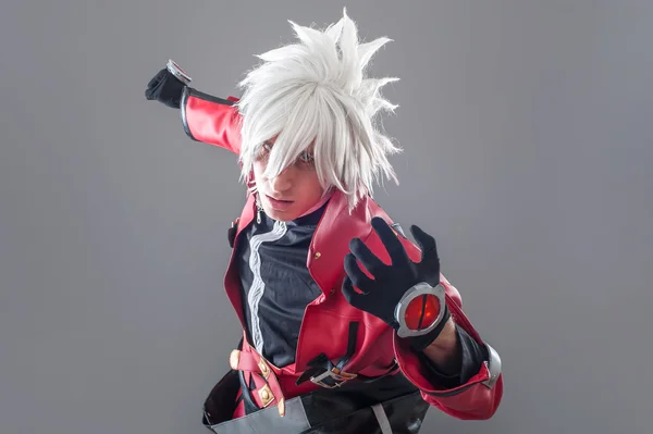 Manga kahraman kılıç ile