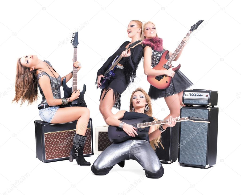 Sexy girls band