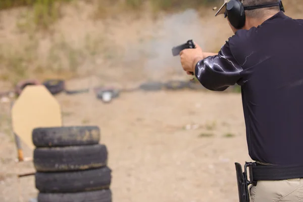 Shooting and Weapons Training — Stock Photo, Image