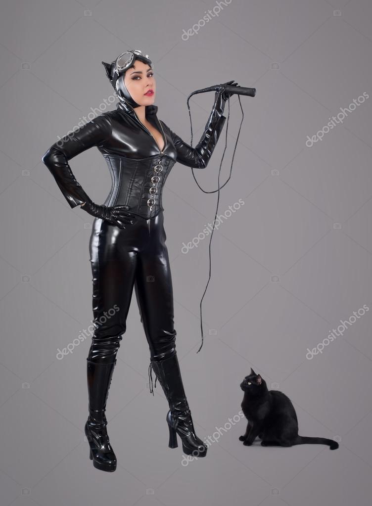 Catwoman with whip Stock Photo by ©guruxox 88324522