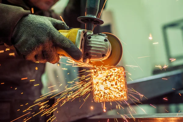 La amoladora eléctrica —  Fotos de Stock