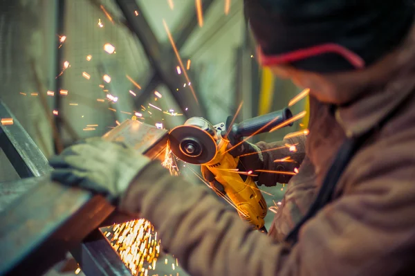 La amoladora eléctrica — Foto de Stock