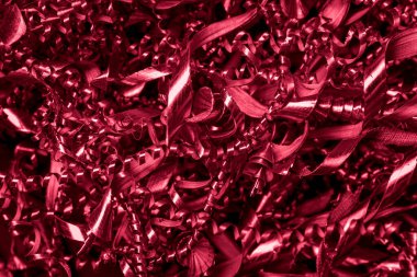 Büyük bantlı makro bakır talaşı.