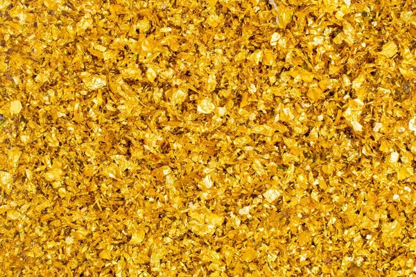 Altın Arama Duvar Kağıdına Işlenmiş Altın Taneleri — Stok fotoğraf