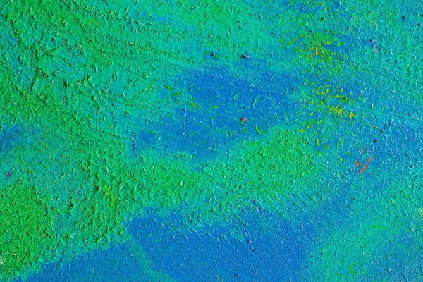 Natural Multicolored Background Patina Rusty Copper Plate Lunar Martian Landscape — Stock Photo, Image