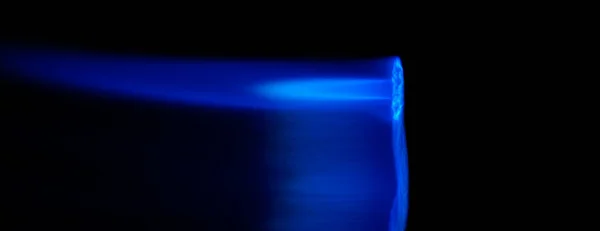 ガスバーナー炎の抽象化長時間露光 — ストック写真
