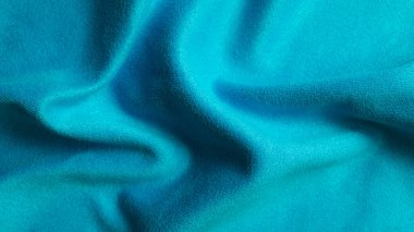 Arkaplan için buruşuk mavi bez