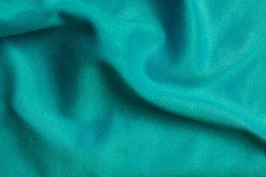 Arkaplan için buruşuk mavi bez