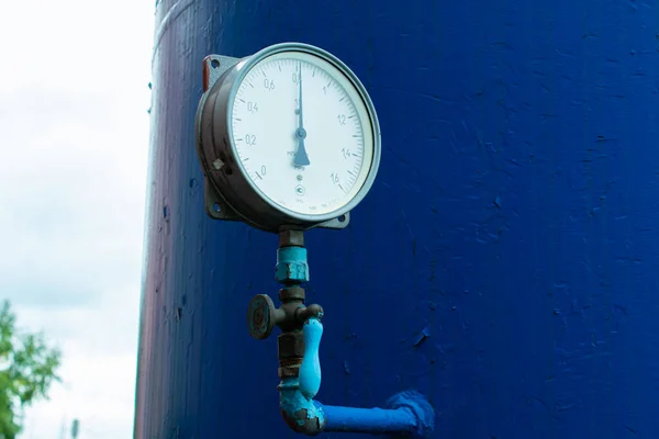 air pressure gauge, high pressure installation