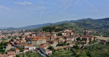 Castiglion Fiorentino şehrinde La Valle Verde Hava Aracı La Toscana, İtalya, Avrupa