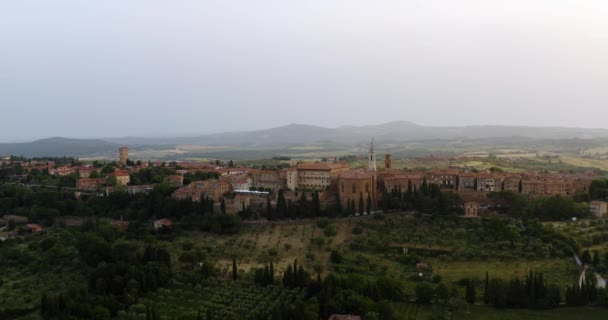Val Orcia Província Siena Pienza Toscana Itália Europa — Vídeo de Stock
