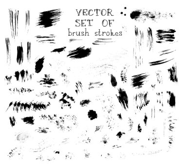 Fırça geliştiği ve lekeleri.