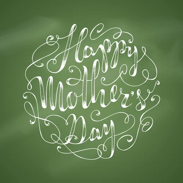 Křída šťastný den matek. — Stockový vektor