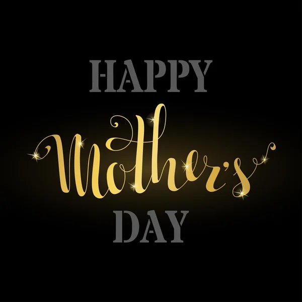 Šťastný den matek! Nejlepší mamka na světě. — Stockový vektor