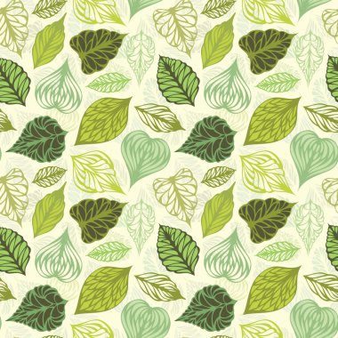 Kusursuz yaprak deseni. 