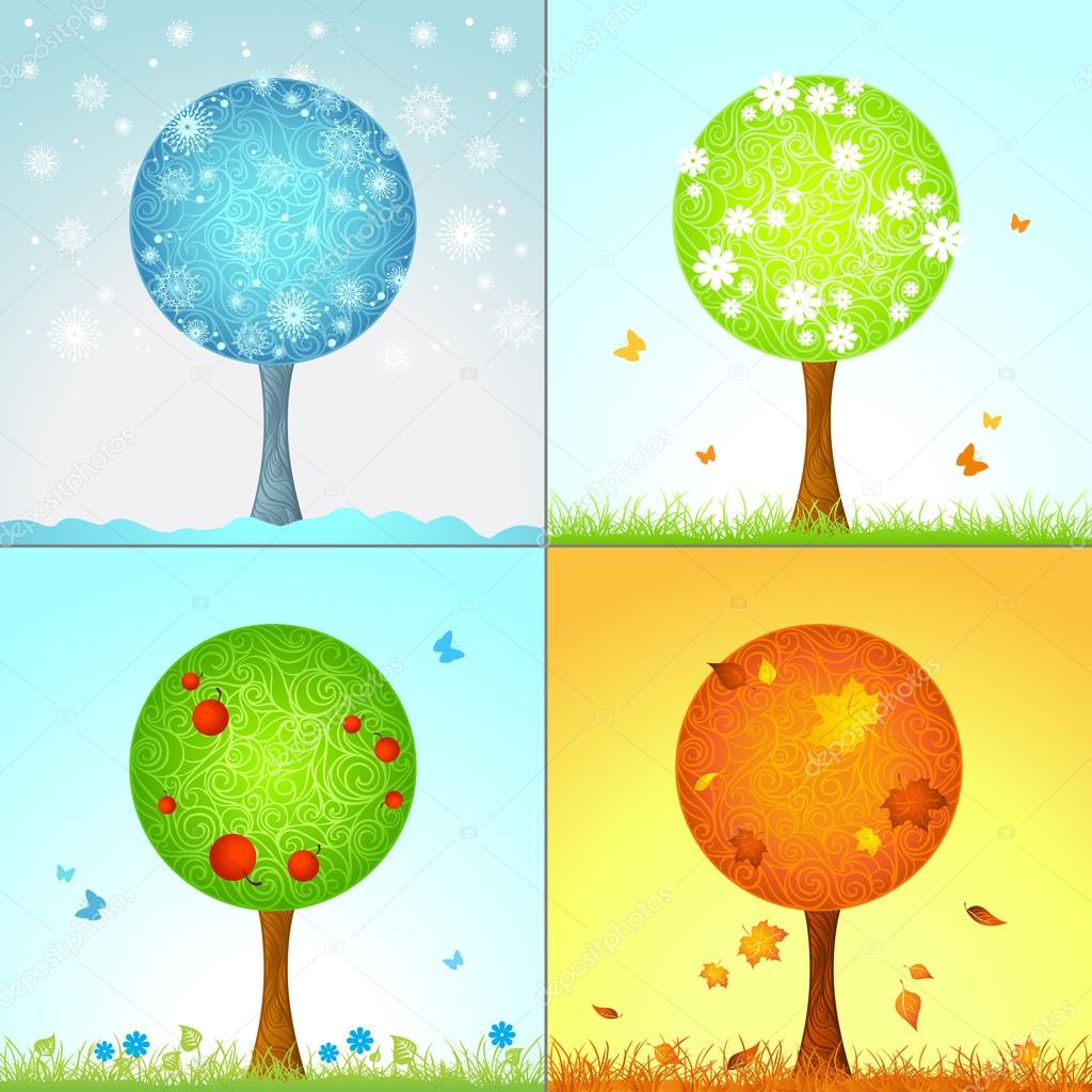 Four seasons. 