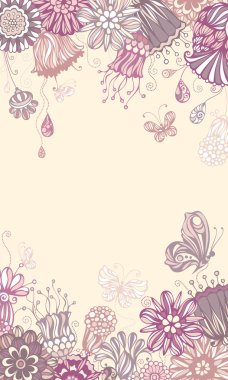 çiçek Menekşe arka plan. 