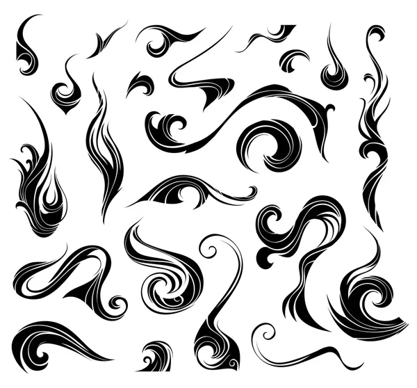 Abstract vector swirls. — Stock Vector