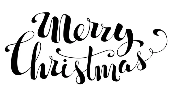 Buon Natale lettering. — Vettoriale Stock
