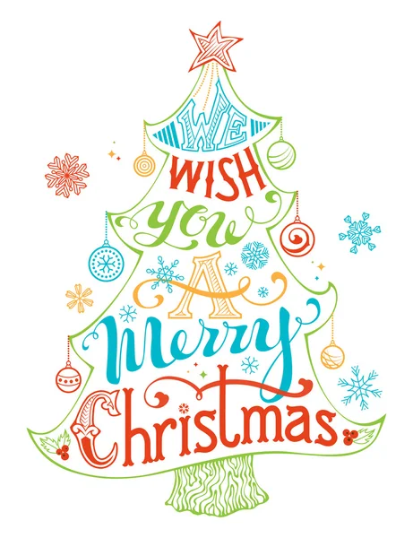 Merry Christmas Lettering i