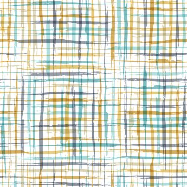 pattern of checkered brush strokes.