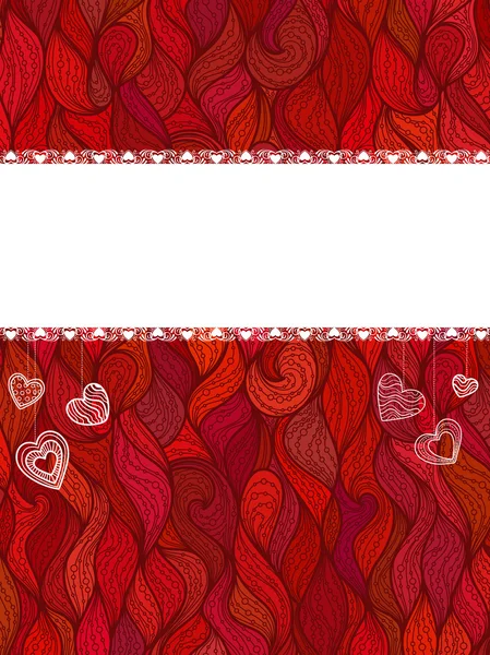 Fundo do Vector Valentine . — Vetor de Stock