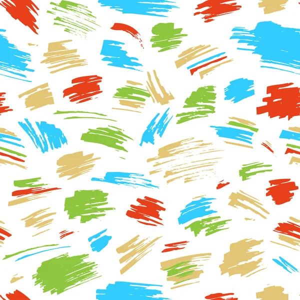 Pattern of colourful strokes. — Stockvector