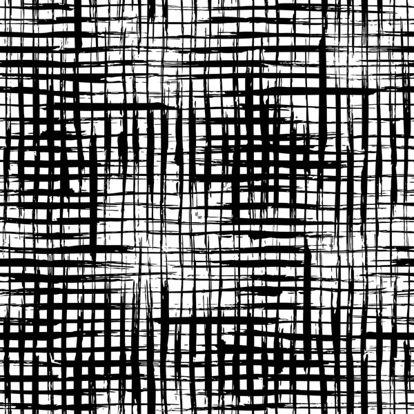 Checkered brush strokes. — 스톡 벡터