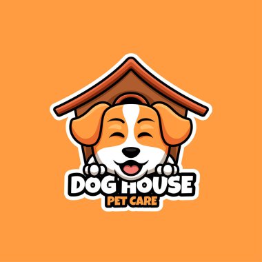 Yaratıcı köpek barınağı logosu tasarımı