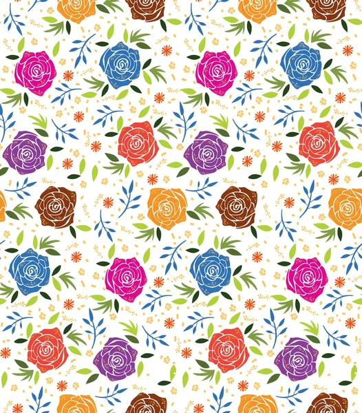 Çiçekler beyaz bir background.jpg ile Dikişsiz desen duvar kağıdı