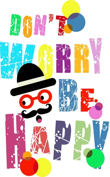 Grafik tasarım merak etme T-shirt mutlu