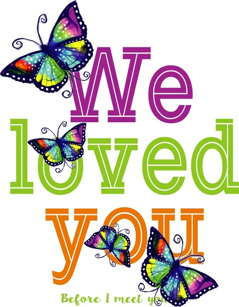 Biz sevdiğini T-shirt grafik tasarım