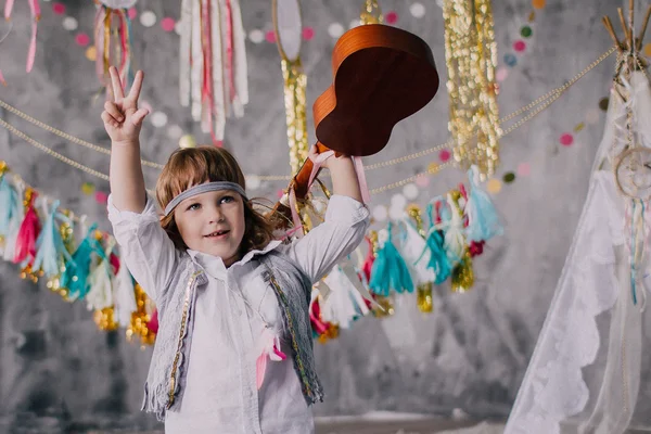 Stylu Boho photoshoot — Zdjęcie stockowe