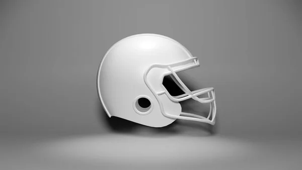 Illustrazione Casco Calcio Americano Vista Laterale — Foto Stock