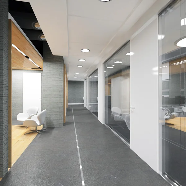 koridor modern ofis binası