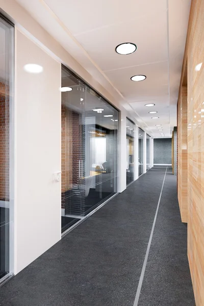 koridor modern ofis binası
