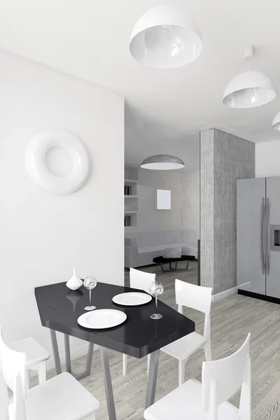 Modernes Interieur der Küche — Stockfoto