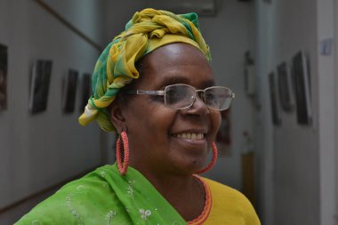 Latin Amerikalı kadın portresi 