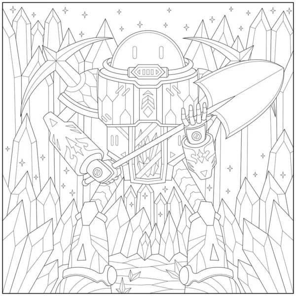 Robot With Pickaxeストックベクター ロイヤリティフリーrobot With Pickaxeイラスト Depositphotos Robot With Pickaxeストックベクター ロイヤリティフリーrobot With Pickaxeイラスト Depositphotos