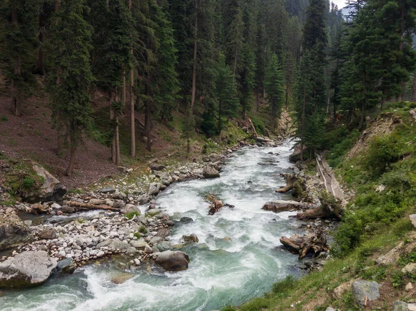 Río Bluewater Valle Kalam Swat Pakistán —  Fotos de Stock