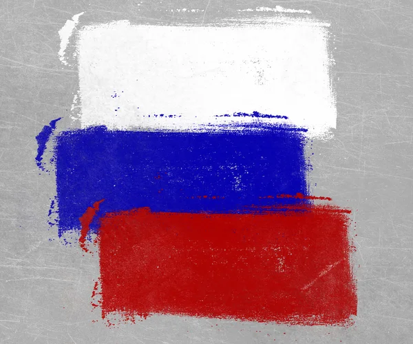 Flag russsia nation — Stok fotoğraf