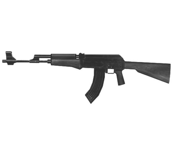 Rifle de assalto kalashnikov ak 74 Fotografias De Stock Royalty-Free