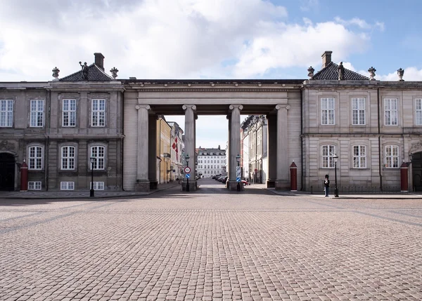 Punkt orientacyjny miasta Kopenhagi w Danii — Zdjęcie stockowe