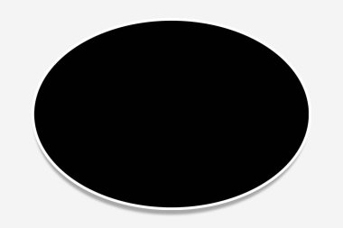 Büyük bir Oval fotoğraf çerçevesi ve siyah-beyaz renkli eski tarz simülasyon. Kolaj şablonu olarak kullanılabilir resimlerinizi ya da fotoğraflarınızı kolaylıkla içine yerleştirebilirsiniz.