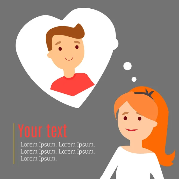 Genç kız hakkında güzel bir adam olduğunu düşünüyor..