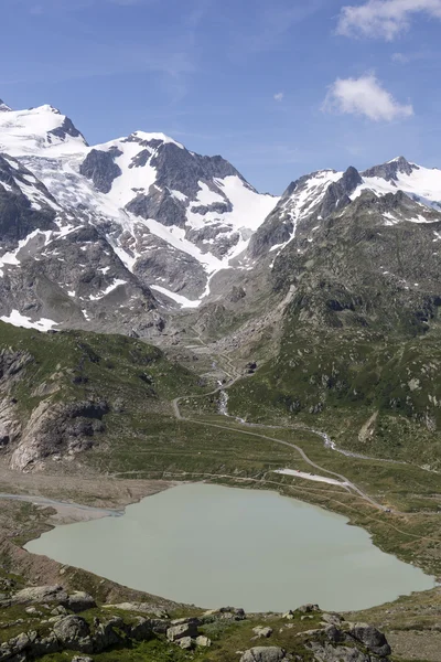 Buzul Gölü yakınındaki Susten ile İsviçre Alpleri'nde — Stok fotoğraf